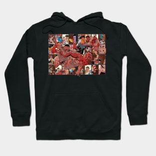 invincible comic strip transparant Hoodie